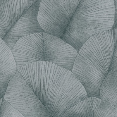 Galerie Wallcoverings Kumano Textured Palm Leaf Vinyl on Non-woven Wallpaper Roll