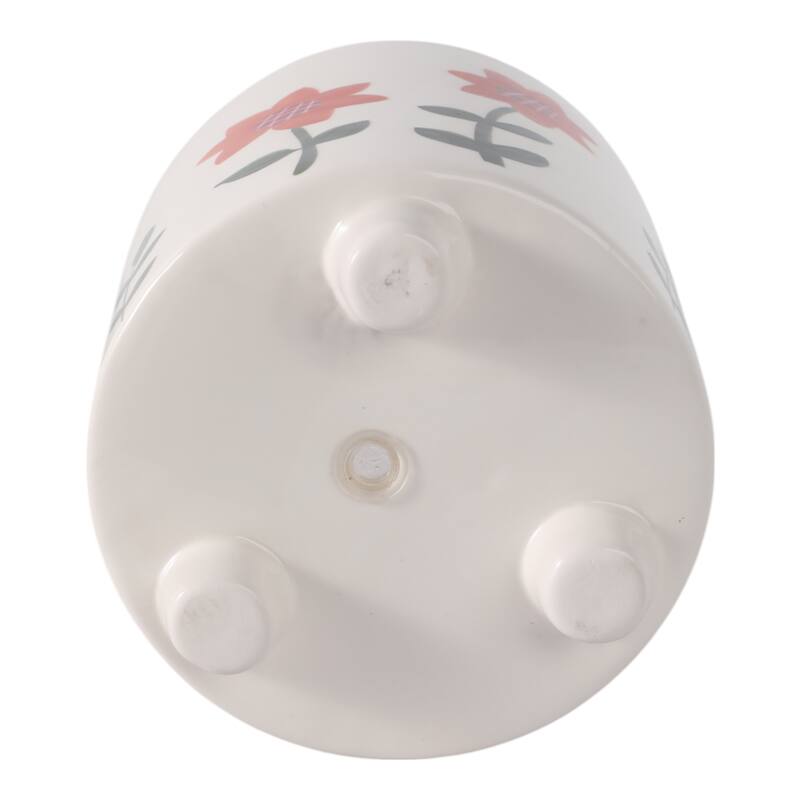 Planter Outdoor Stylish Cute Hand Painted Flower Design