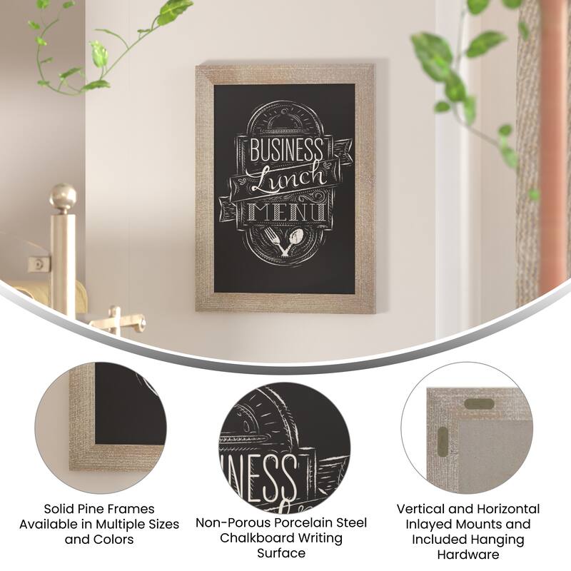 Wall Mounted Magnetic Chalkboard