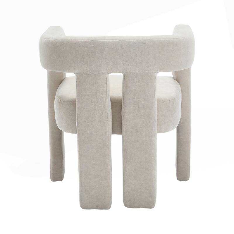 Comfortable Fabric Upholstered Dining Chair Set for Various Spaces