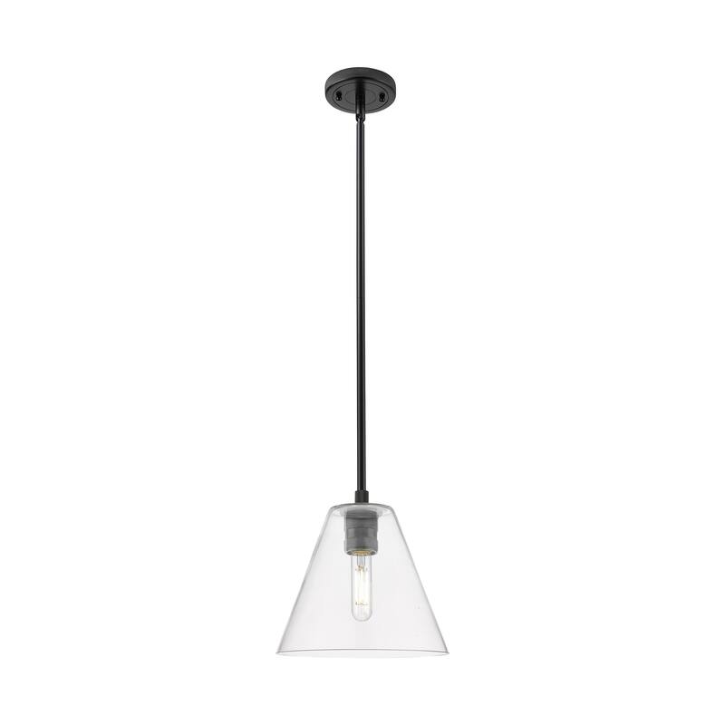 Innovations Lighting Downtown Urban - Crown Point - 1 Light 8" Berkshire Stem Hung Pendant