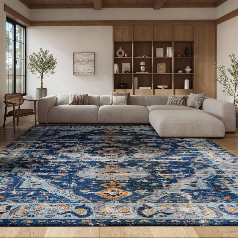 Madison Distressed Rug SAFAVIEH Madison Willodean Boho Oriental Distressed Rug - On Sale ...