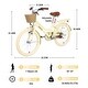 preview thumbnail 4 of 6, Child Bicycles Girls Bike with Basket for 7-10 Years Old Kids