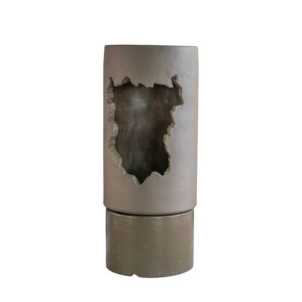 slide 2 of 5, A&B Home Breakaway Antique Copper Accent Outdoor Fountain with Pedestal Base