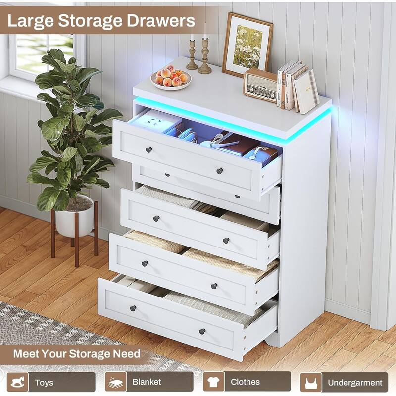 Dresser for Bedroom Dressers & Chests of Drawers Storage Organizer