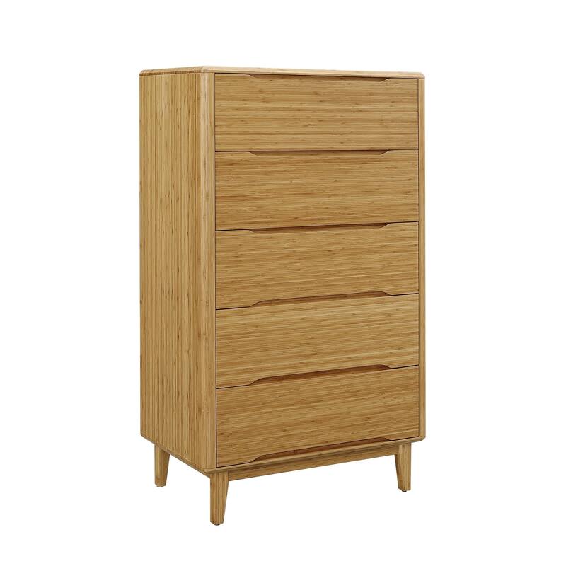 Dylan 4pc King Platform Bedroom Set with Chest in Golden