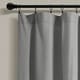 preview thumbnail 68 of 152, Lush Decor Linen Button Single Panel Window Curtain