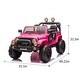 preview thumbnail 15 of 47, Kids' 24V Electric Ride-On Car, High-Low Speed, Pull Rod Design, Multimedia Player, and Rear Suspension System