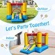 preview thumbnail 3 of 7, Costway Inflatable Bouncer Kids Slide Bounce House for Indoor Outdoor - 108.5" x 77" x 64.5" (L x W x H)