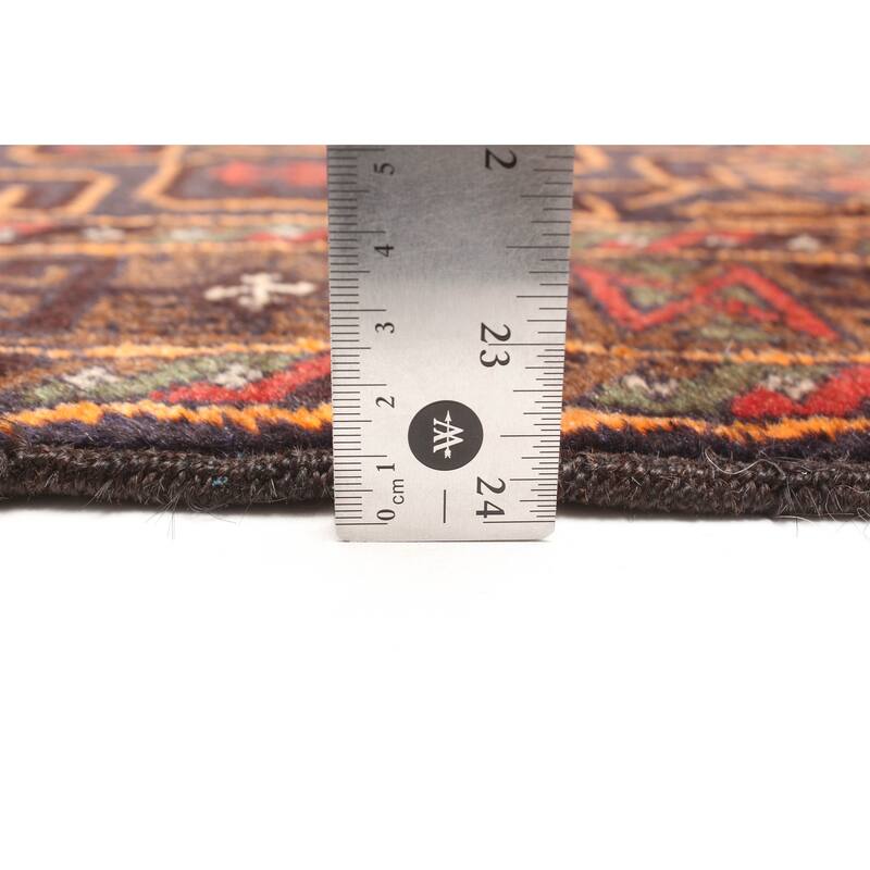 ECARPETGALLERY Hand-knotted Teimani Dark Grey Wool Rug - 2'8 x 4'8