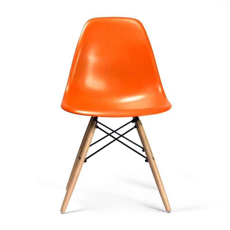 Paris-2 Side Chairs with Natural Legs (Set of 2)