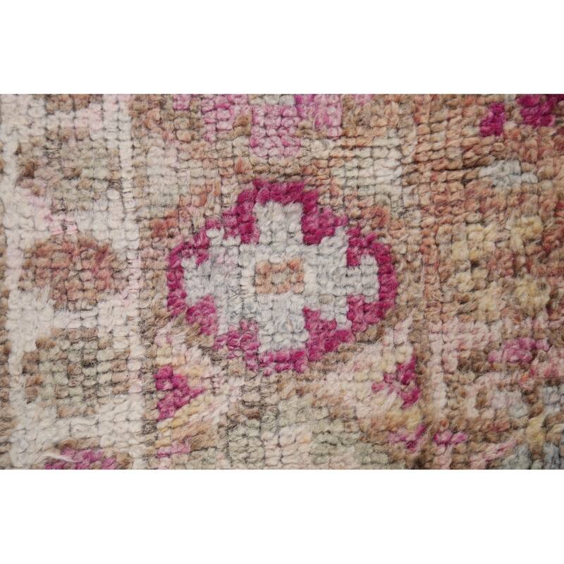 Clearance Antique Look Anatolian Oriental Wool Runner Rug Hand-knotted - 3'1" x 12'9"