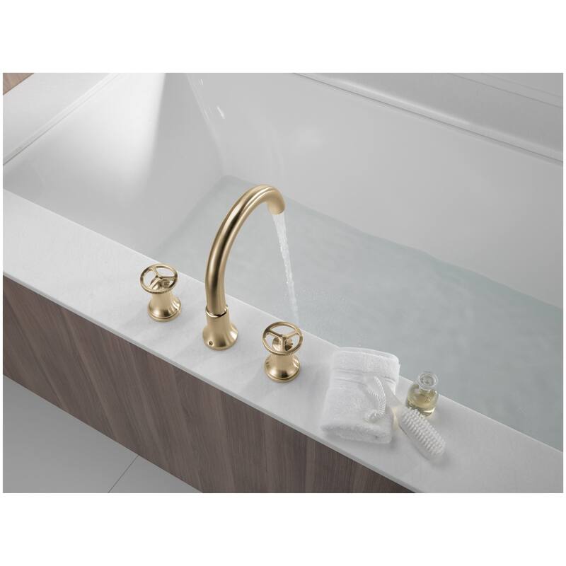 Delta T2758 Trinsic Deck Mounted Roman Tub Filler