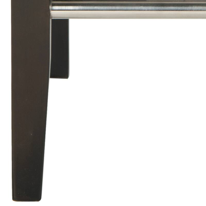 SAFAVIEH Thompson Clay Leather Bar Stool 30-inch - 16.7" x 20.1" x 40.6"