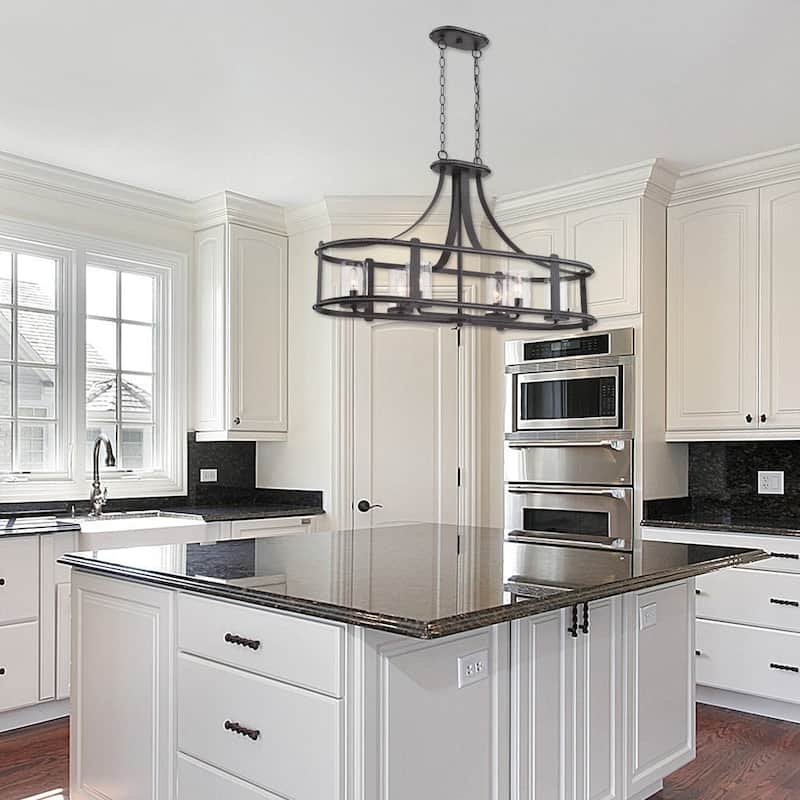 Palencia 6 Light Linear Chandelier