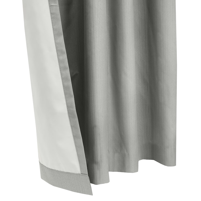 Brooklyn Blackout Dual Header Curtain Panel