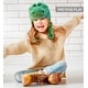 preview thumbnail 7 of 5, DolliBu Zoo Animal Plush Hat Set of 4 Warm Hat with Ear Flaps - One Size