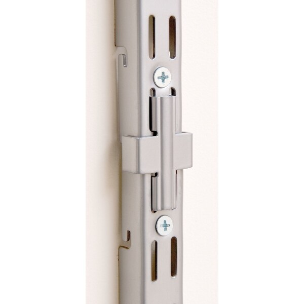 Rubbermaid FG3H9302 Configurations 26.25" Long Garage Organizer Mounting Bracket Rail - Titanium