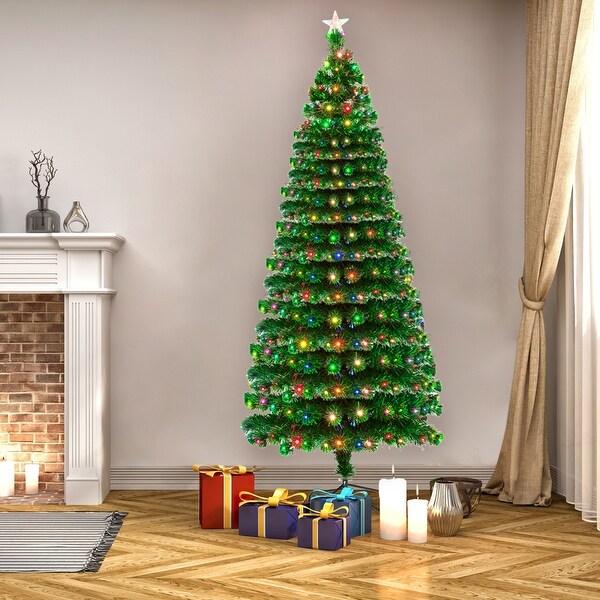 Fiber optic christmas tree 7.5 ft online