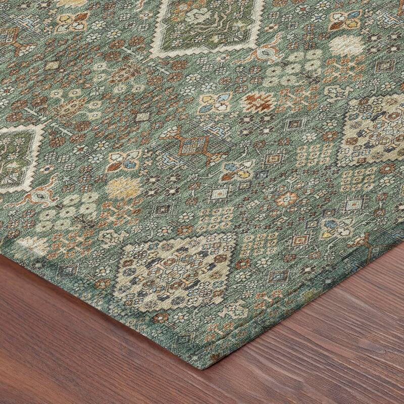 Machine Washable Indoor/ Outdoor Global Bidunga Chantille Rug