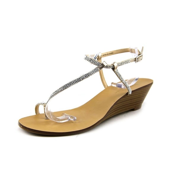 INC International Concepts Mystik Women Pearl Gold Sandals