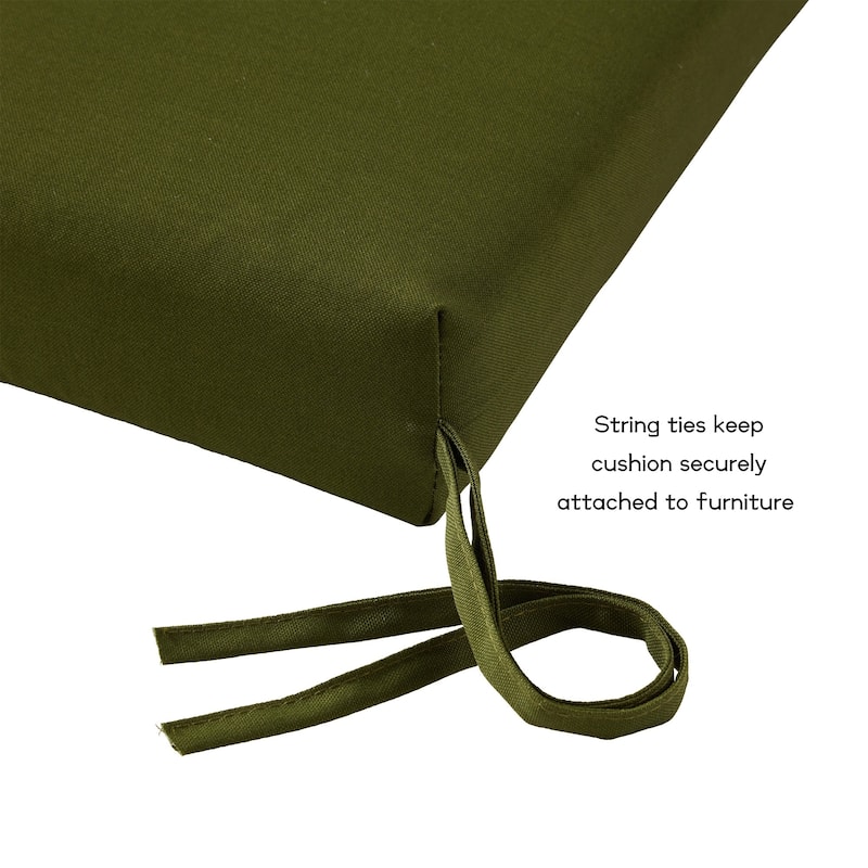 Greendale Home Fashions Outdoor High Back Chair Pad