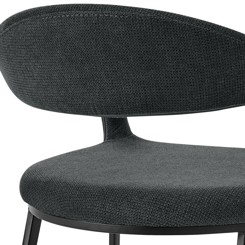 Morgan Upholstered Barrel Back Dining Chairs - Set of 2