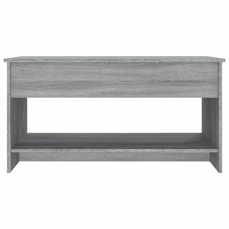 vidaXL Coffee Table Lift Top End Table Accent Side Sofa Table Engineered Wood - 40.2" x 19.7" x 20.7"