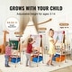 preview thumbnail 18 of 17, Art Easel for Kids Wooden Double-Sided Kid's Art Easel for Boy Girl