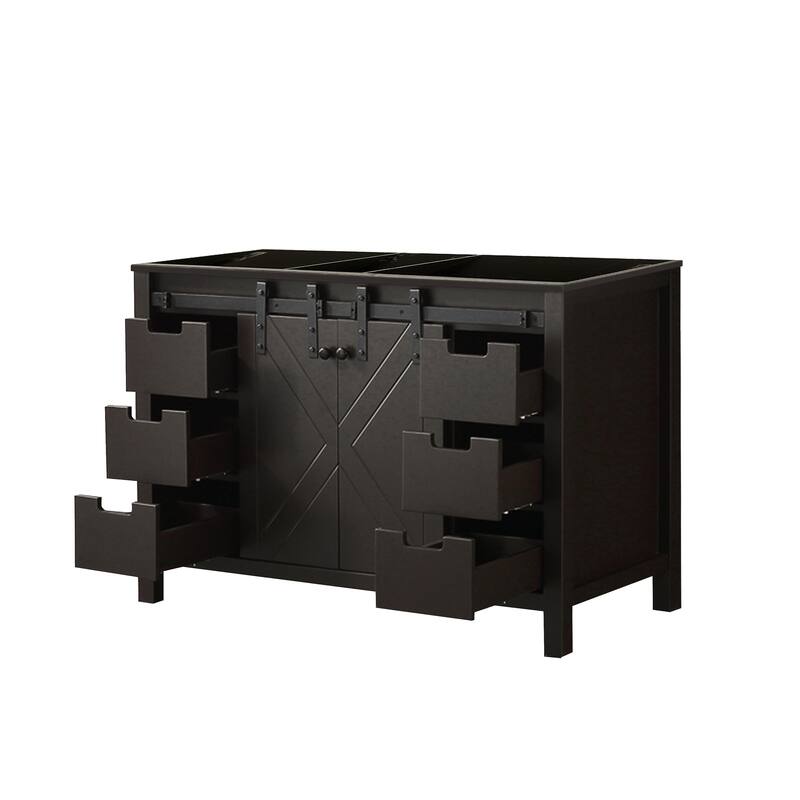 Marsyas 48 in W x 22 in D Ash Grey Bath Vanity
