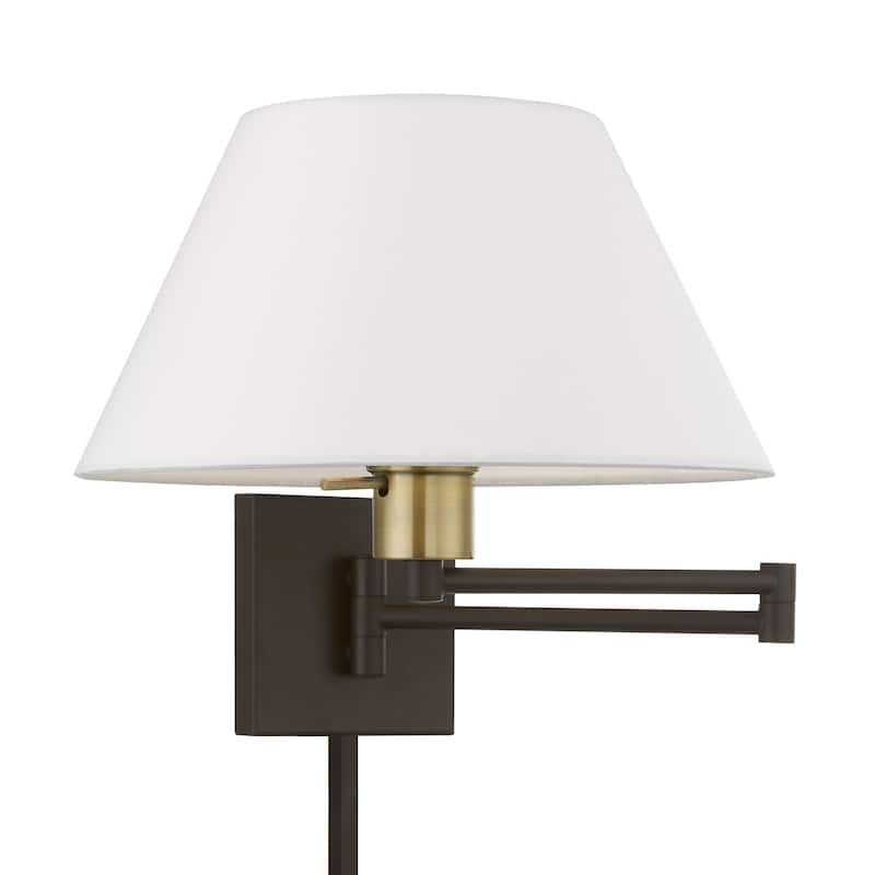 Livex Lighting Single Light 12" Tall Wall Sconce