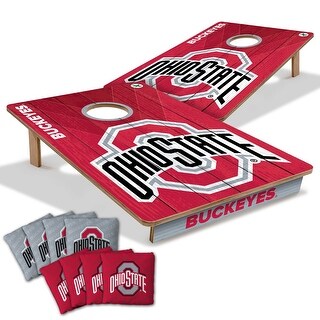 Ohio State Buckeyes NCAA Tailgate Cornhole Board Set