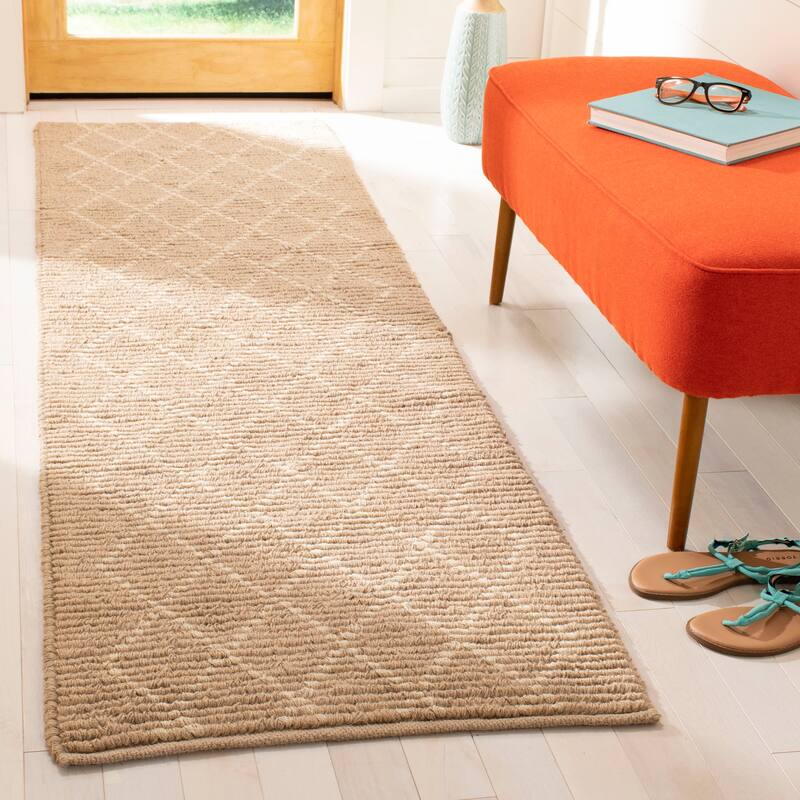 SAFAVIEH Handmade Cape Cod Masa Coastal Jute Rug