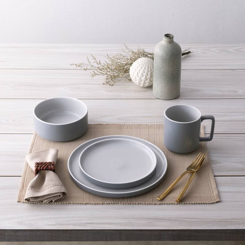 Noritake ColorTrio 4-Piece Stax Place Setting, Service for 1