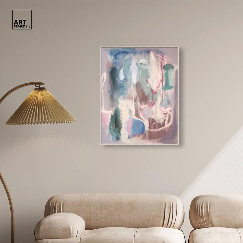 Silk and Satin I Canvas by Art Remedy