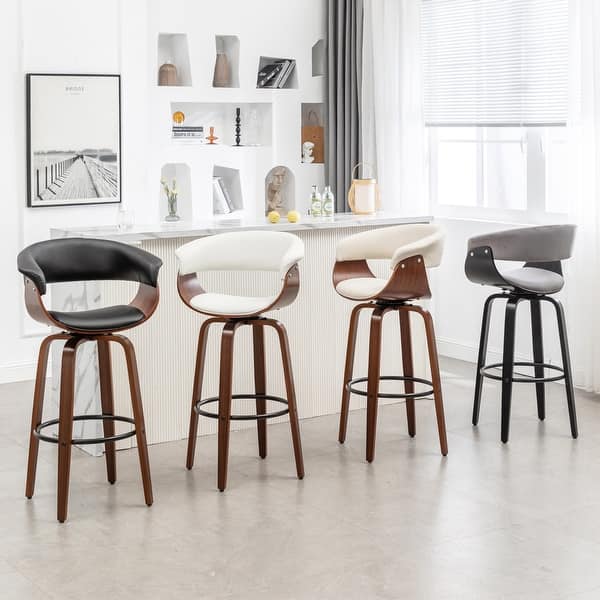 slide 1 of 18, Lalit Padded Modern Bar Stool (Set of 2 Stools)