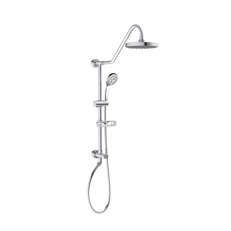 PULSE ShowerSpas Kauai Shower System in Chrome - 1.8GPM