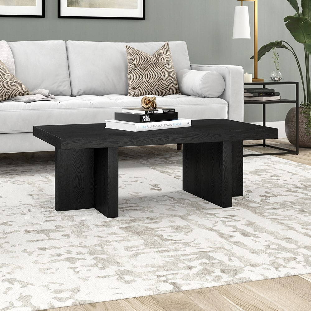 Dimitra 44" Wide Rectangular Coffee Table