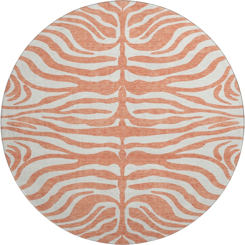Premium Washable Super Soft Zebra Print Mayfield Rug