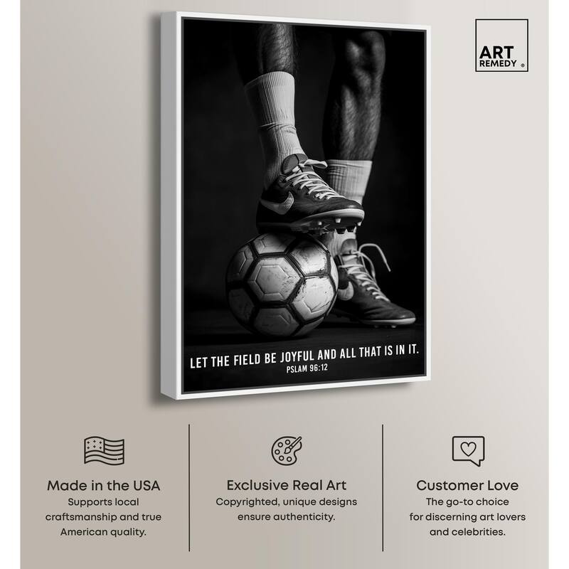 Let the Field be Joyful Canvas by Art Remedy