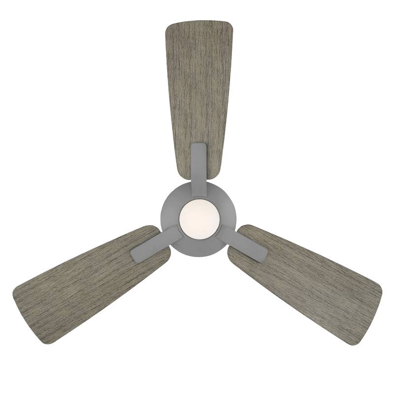 Mykonos 52 Inch 3-Blade Smart Fan with 6-Speed DC Motor and LED Light