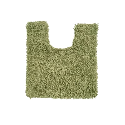 Fantasia Contour Rug, Cotton Soft, Water Absorbent, Non Slip U Shape Contour Rug Machine Washable 20"x20" Contour