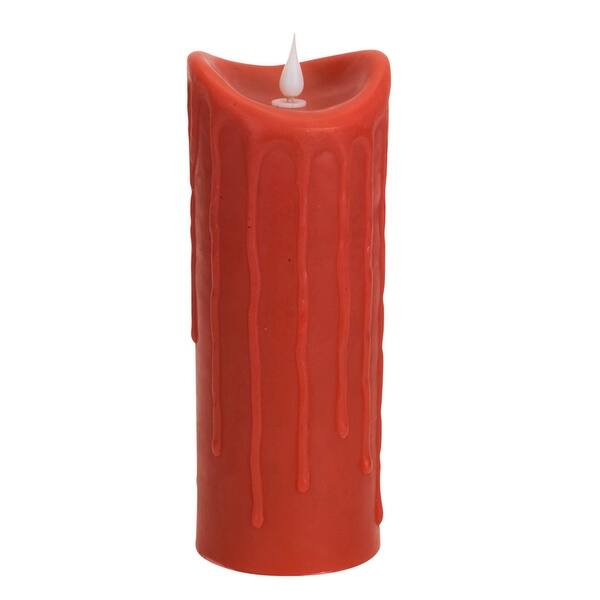 Simplux LED Dripping Candle w/ Moving Flame (Set of 2 w/Remote) 3.5"D