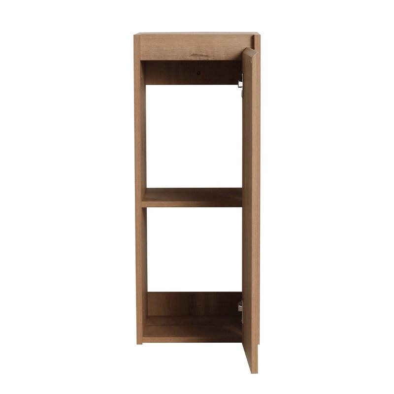 MEDUNJESS Bathroom Side Cabinet, Float Mounting Design