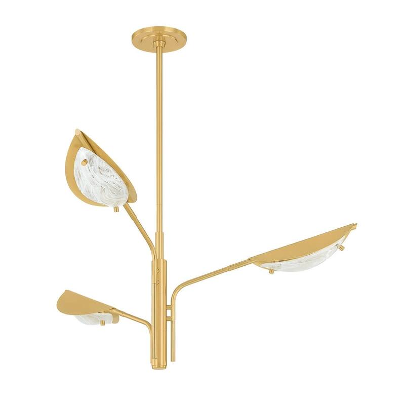 Hudson Valley Lighting 7503 Levin 3 Light 40" Wide Chandelier with
