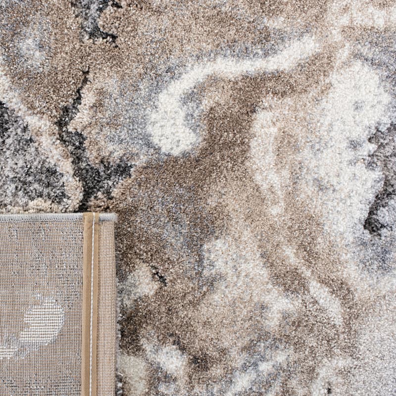 SAFAVIEH Cyrus Shag Kerasoula Abstract 1-inch Thick Rug
