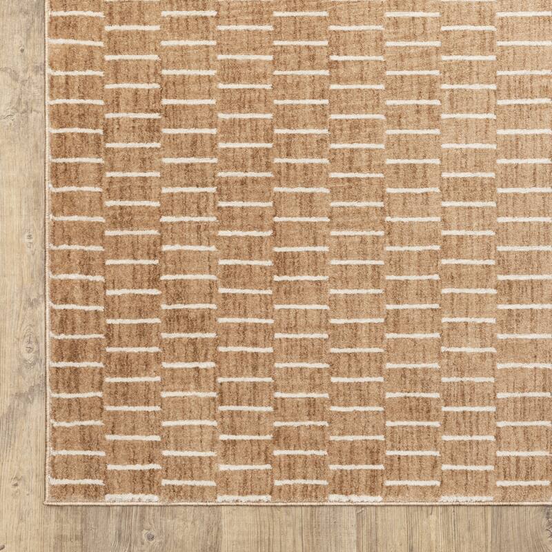 Style Haven Owen Modern Geometric Lines Area Rug