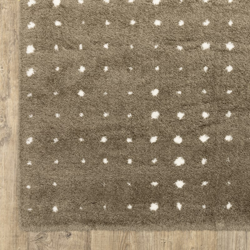 Style Haven Genoa Geometric Dots Area Rug
