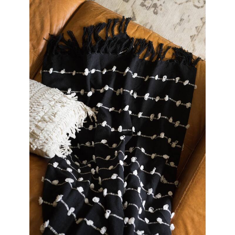 DII Woven Loop Throw