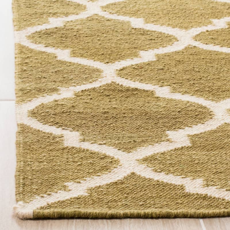 SAFAVIEH Handmade Flatweave Dhurries Hylkije Modern Wool Rug